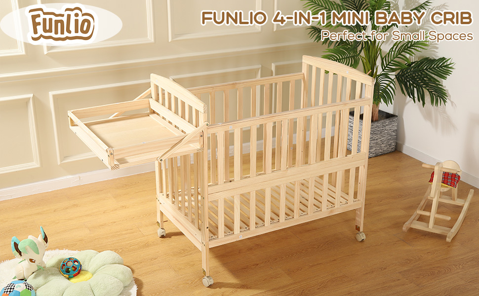 mini crib
