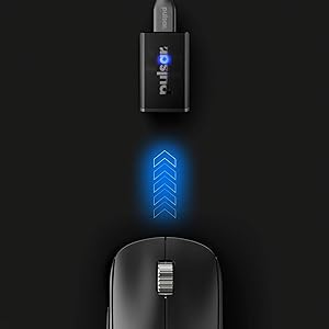 Pulsar Gaming Gears X2H eS Wireless Gaming Mouse Black