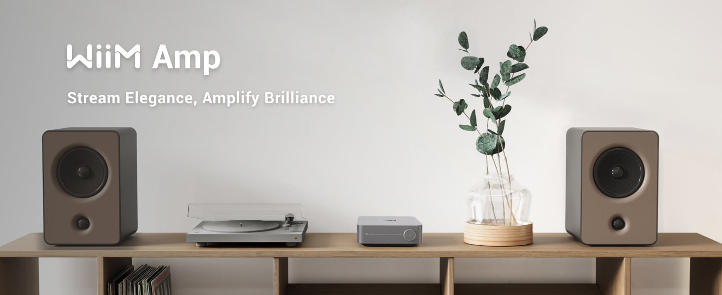 Meet WiiM Amp, designed to refine the way you experience music, movie, and more.