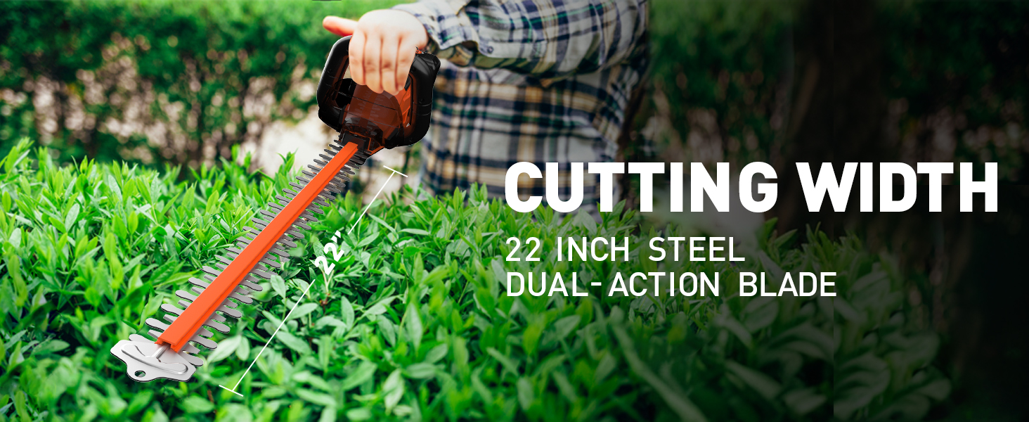 hedge trimmers cordless with battery