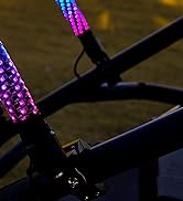 AUDEXEN New Upgraded 2FT RGB Whip Lights with Anti-Fracture Spring Base, Spiral Led Whip Light wi...