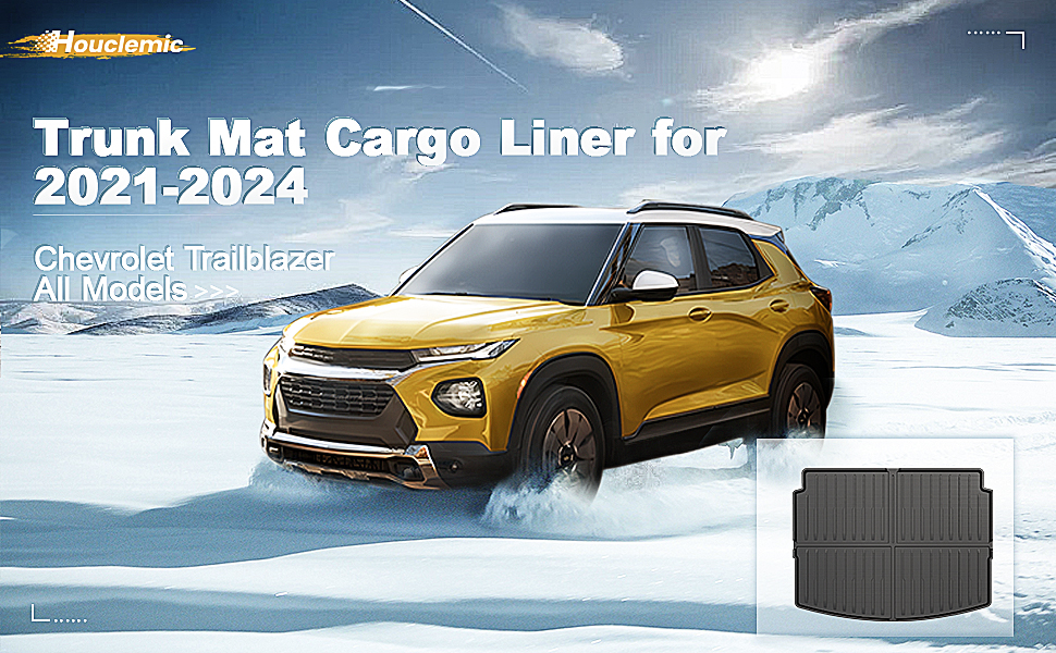 Rear Trunk Cargo Mat for Chevrolet Trailblazer 2021-2024