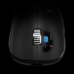 Pulsar Gaming Gears X2H eS Wireless Gaming Mouse Black