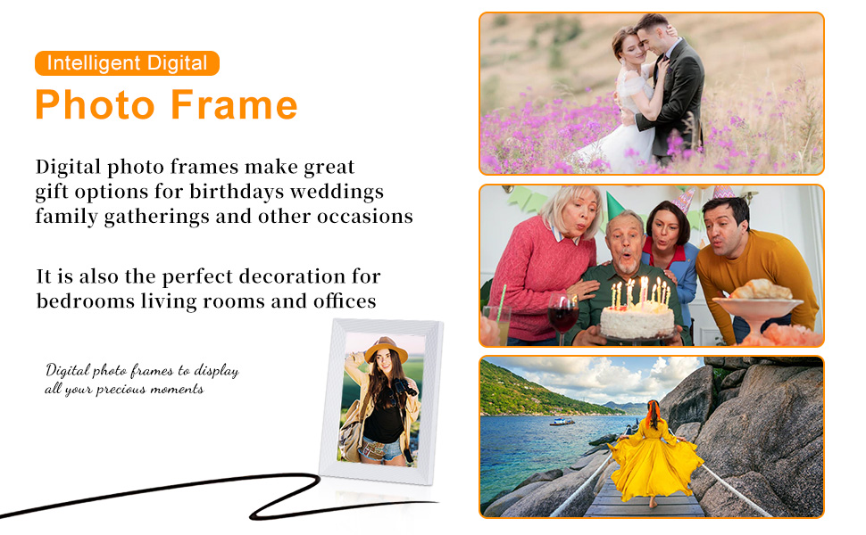 frameo mom gifts electronic picture frame slideshow digital picture frames digital frame