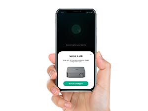 Connect your speaker to WiiM Amp.