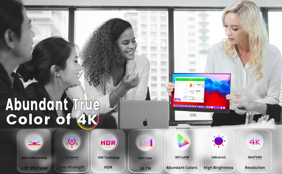 Portable Monitor 4K Touchscreen