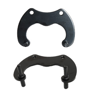 Rear left right brake calipers