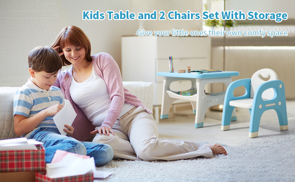 kids table and chairs set