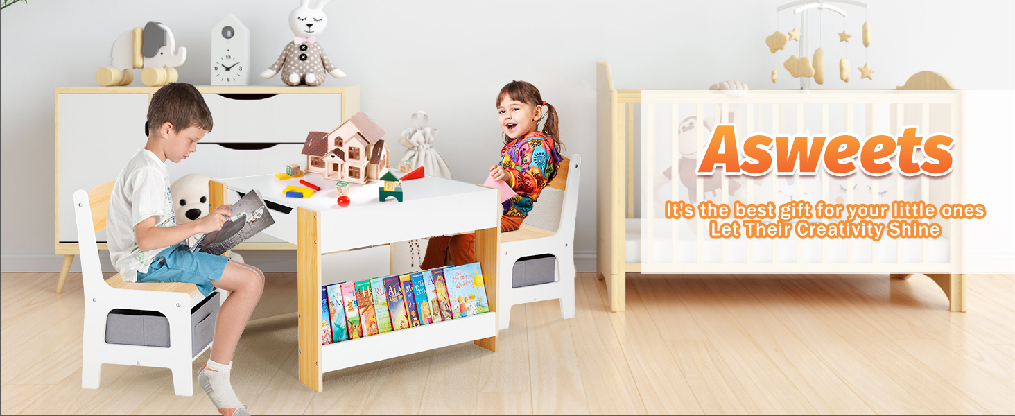 Kids Table and Chair Set
