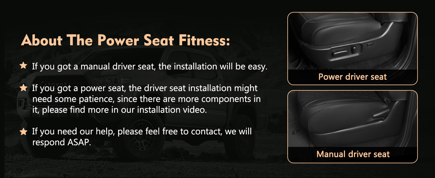 tacoma seat covers