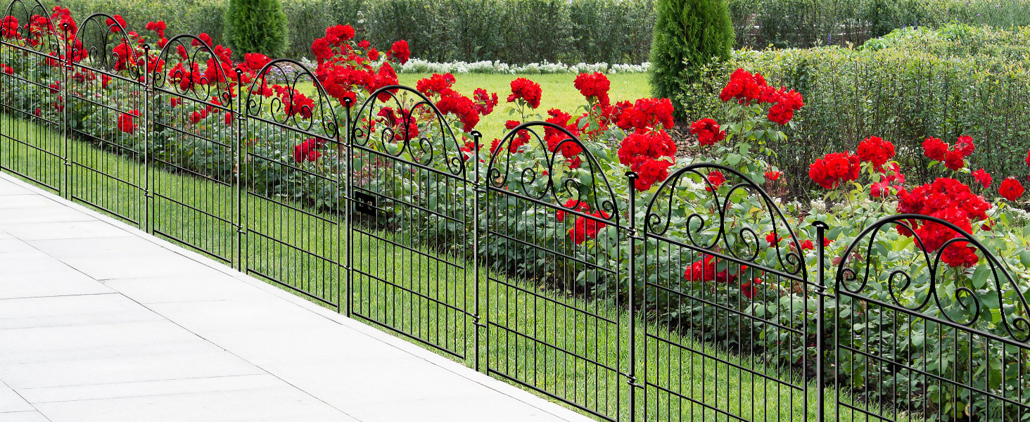 Garden Fence With Gate