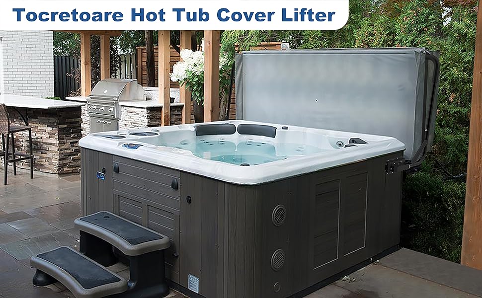 spa cover lifter
