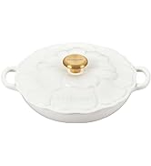 Le Creuset Olive Branch Collection Stoneware Heritage Covered Rectangular Casserole, 4 qt., Marse...