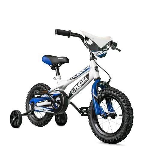 Detachable Training Wheels | Pedal Powered Bicycle for Kids Age 2-4 | Adjustable Seat | for Boys & Girls