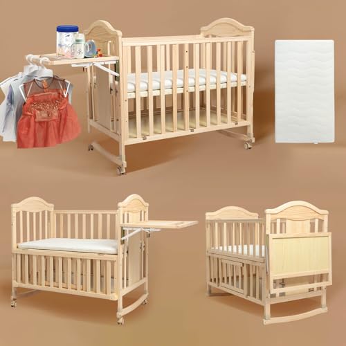 Mini Crib with Mattress