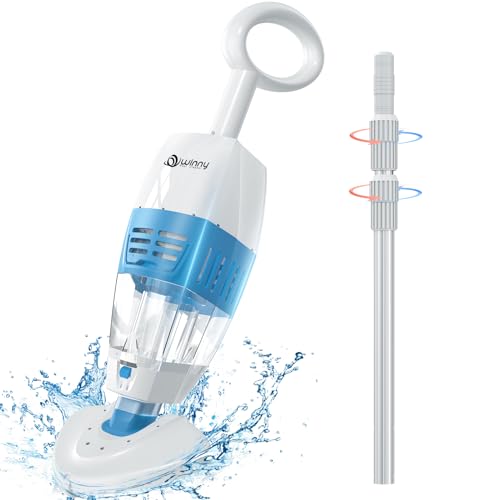 Cordless Pool vacuum Cleaner with 2 in 1 Cleaning Head