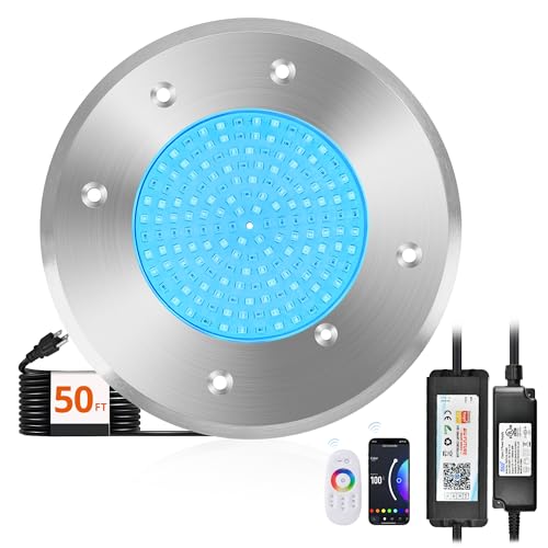 AC120V 15W Underwater Swimming Pool/Spa Lights with APP/Remote Control