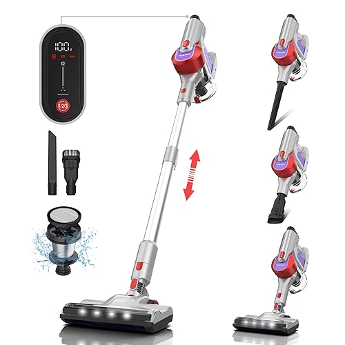 33Kpa Stick Vacuum with LED Display
