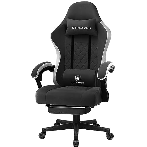 High Back Ergonomic Computer Chair with Lumbar Support Task Chair (Black)