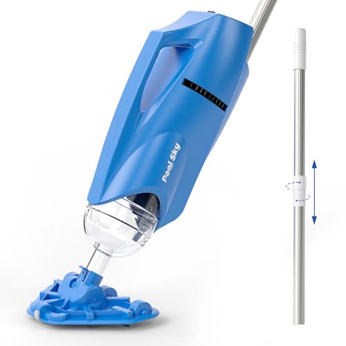 Handheld Pool Vacuum w/ Telescopic Pole
