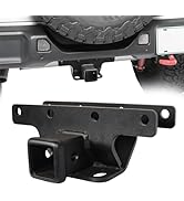 Tokmowin Door Armor Cladding Skid Plate Compatible with 2007-2018 Jeep Wrangler JK 4 Doors Slider...