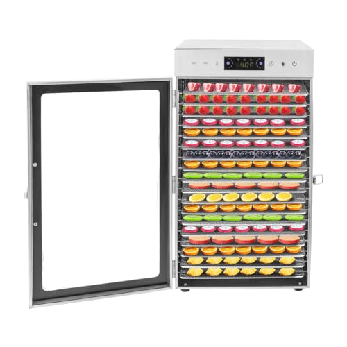Stainless Steel Fruit Dryer Trays Dehydrated Dryer with 12H Timer