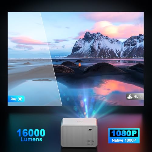 16000 Lumen Indoor Outdoor Portable Projector