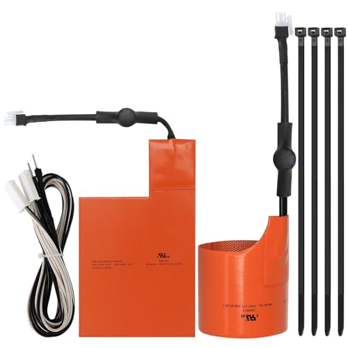 Oil Filter Heater Kit for Generac 7102 Battery Pad Warmer for Generac 7101 9KW-22KW Air Cooled Standby Generators Pad