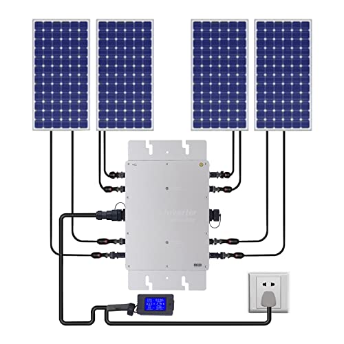 Digital Control Waterproof IP65 Pure Sine Wave Inverter for 30V or 36V Solar Panels