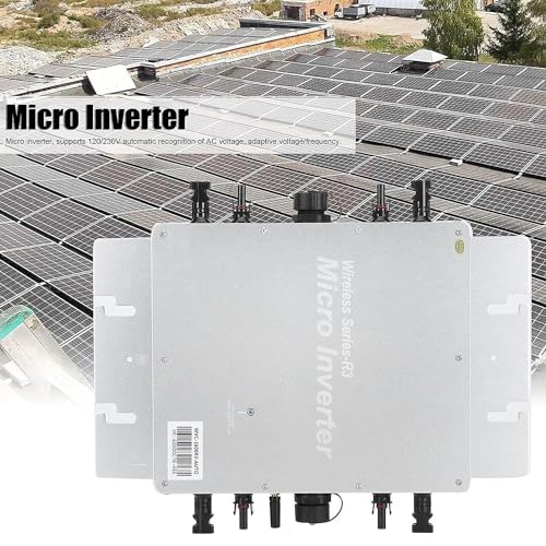Waterproof Wvc-2000W Grid Tie Mppt Pure Sine Wave 120 230V Automatic Identification Power Inverters Solar Grid Tie Micro Inverter