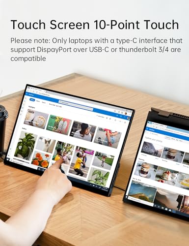 FHD IPS Touch Screen with Tempered Glass