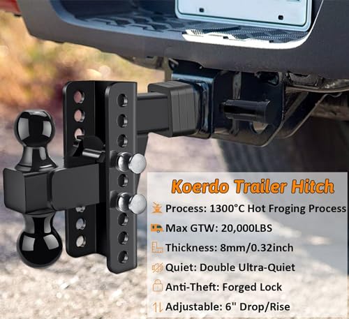 2" & 2-5/16" Ball Hitches for Trucks