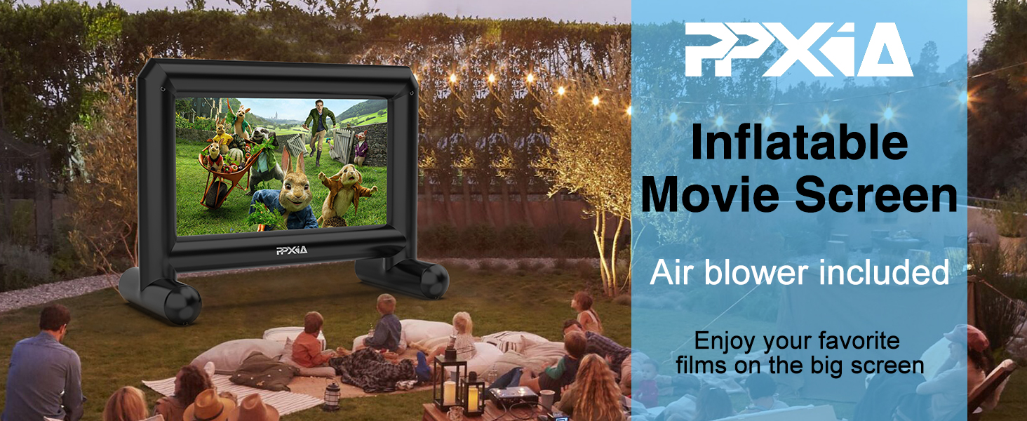 inflatable projector screen
