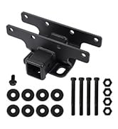 2" Rear Bumper Tow Trailer Hitch Receiver Kit Trailer Tow Hitch
