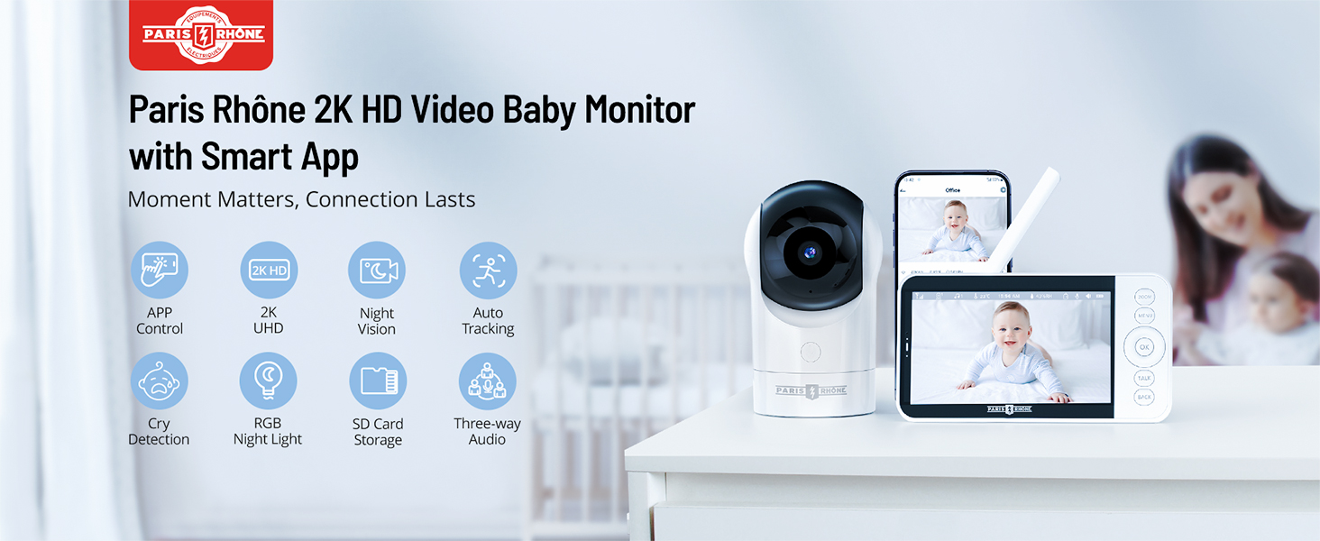 2k video baby monitor