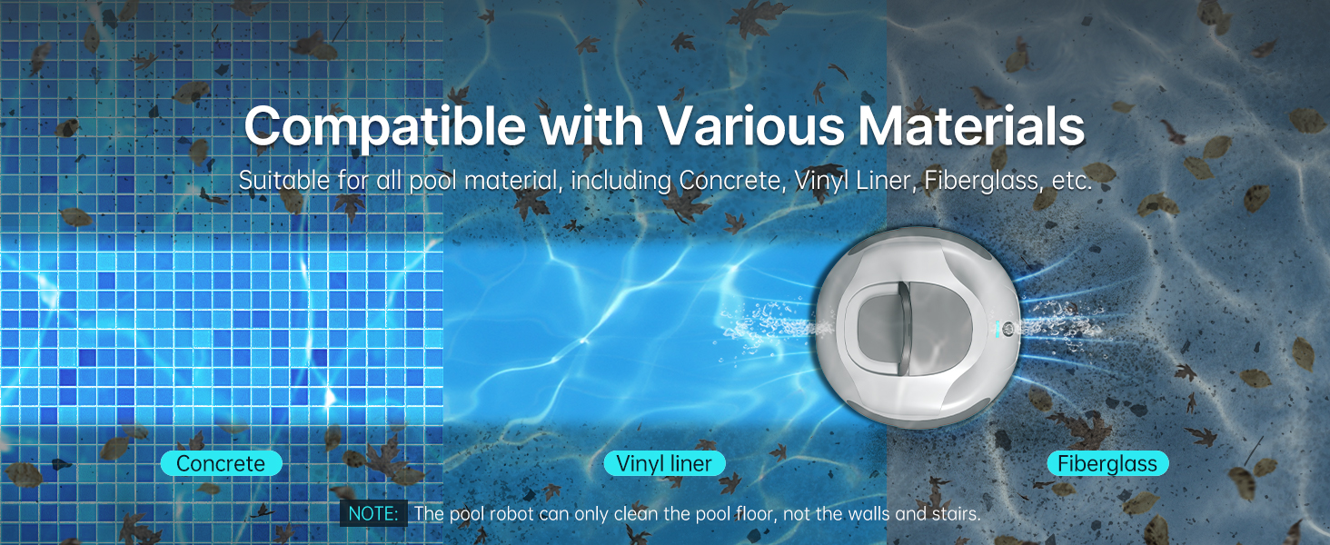 compatible with various materials