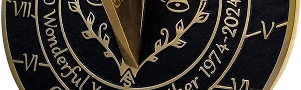 anniversary sundial