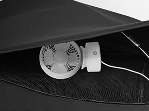 Included carrying bag