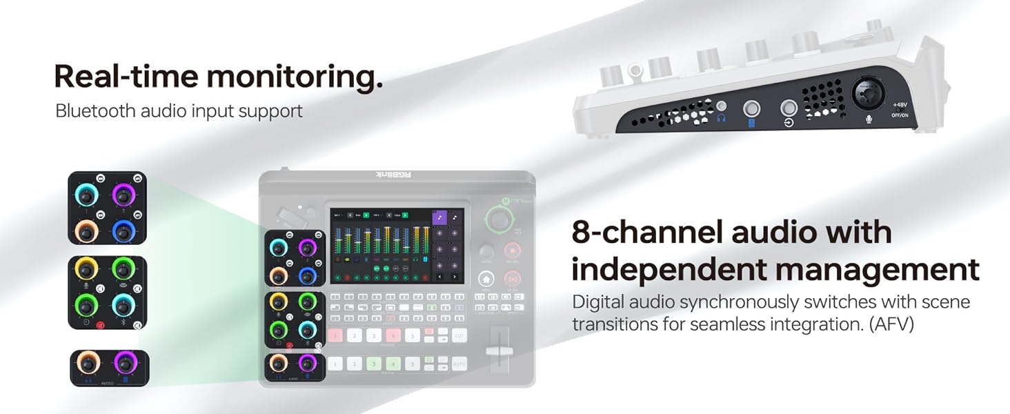video switcher for live streaming