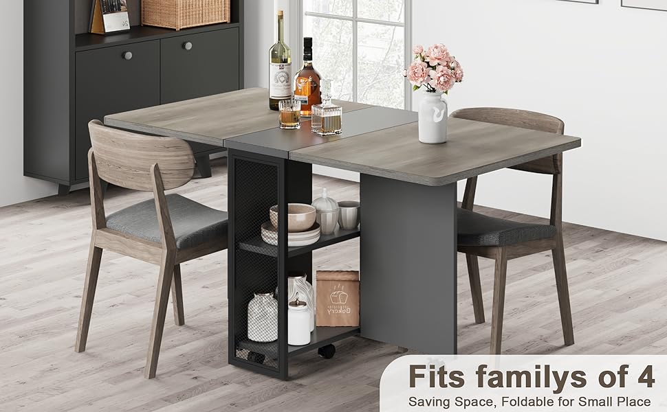 folding dining table