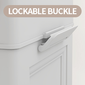 lid storage bins with moveable wheels