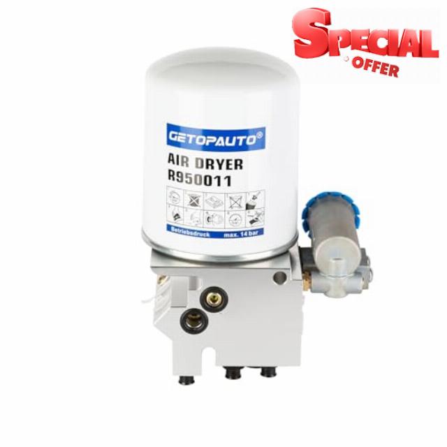 801266 Air Dryer Direct Replacement 12 Volt DC Heater for Freightliner Columbia Trucks Tractors Buses RV
