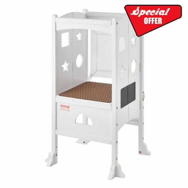 VEVOR Tower Step Stool for Kids and Toddlers