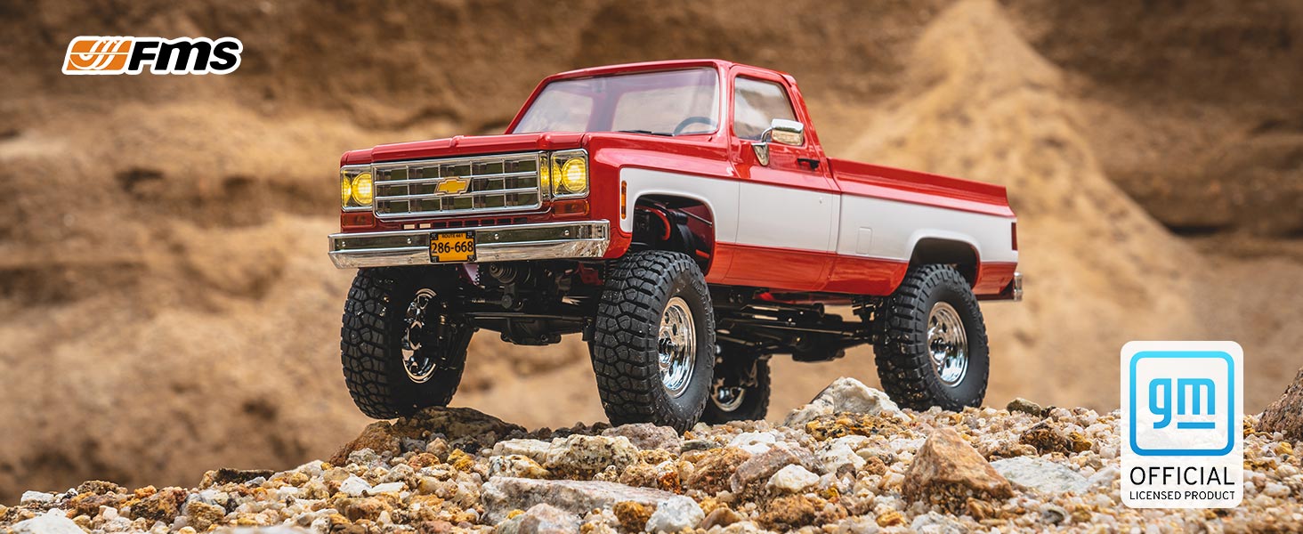 fms 1/18 chevrolet k10 fcx18 rc truck