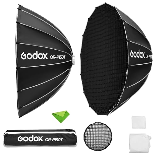 Bowens Mount Soft Boxes Quick Release Light Diffuser for Small-Place Live Streaming for SK400II SL-60W AD600BM VL150 UL150 SL150II