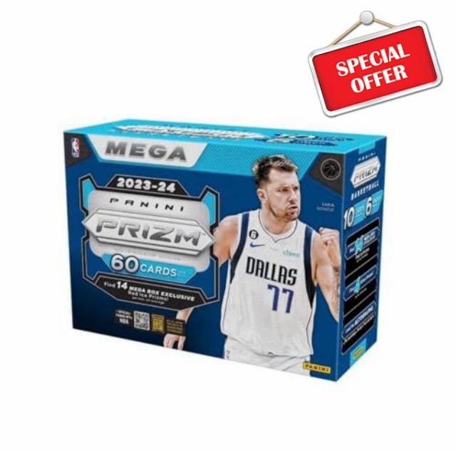2023-24 Panini Prizm Basketball Mega Box (60 Cards/Box)