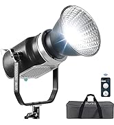 GVM 200W LED Video Light with Softbox, SD200D Photography Studio Lighting Kit with Bluetooth/DMX ...
