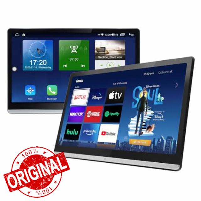 14 inch 4K Car TV Headrest Monitor Tablet for Back seat with Android 12.0