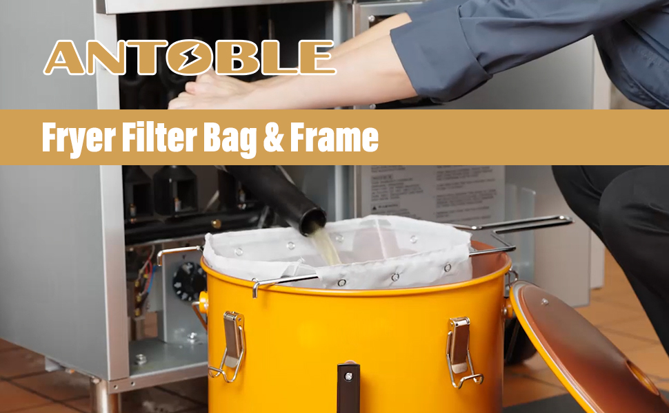 Fryer Filter Bag & Frame