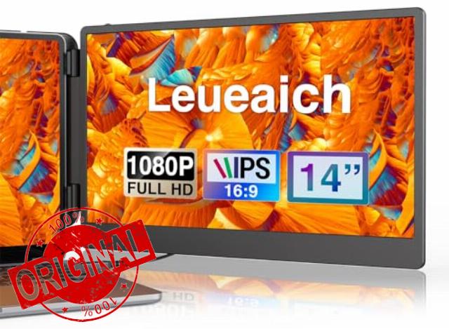 14'’ Laptop Monitor Extender for Dual Monitor Dispaly